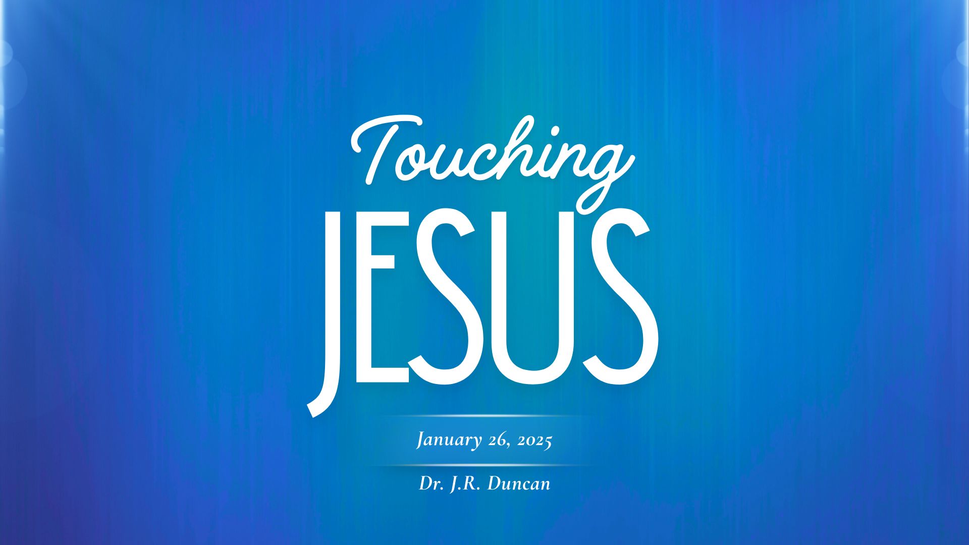 A Touch That Changes Everything