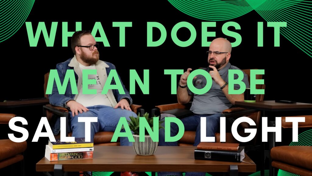 Salt. Light. Two Simple Words. One World-Changing Mission.