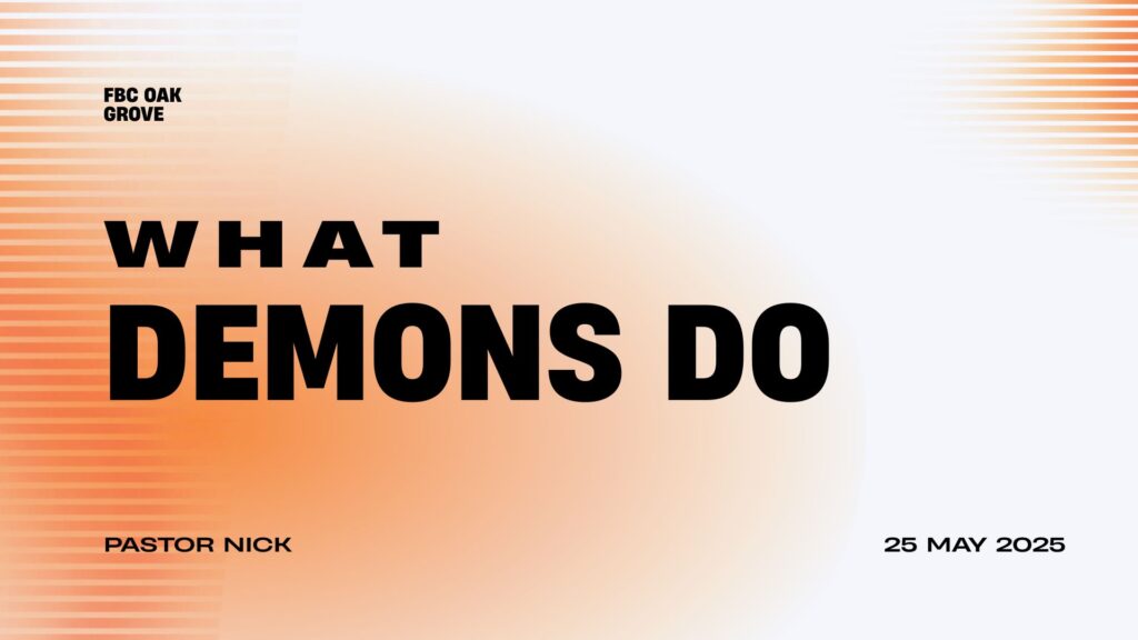 What Demons Do (And Why It Matters for Your Monday) What Demons Do (And Why It Matters for Your Monday)