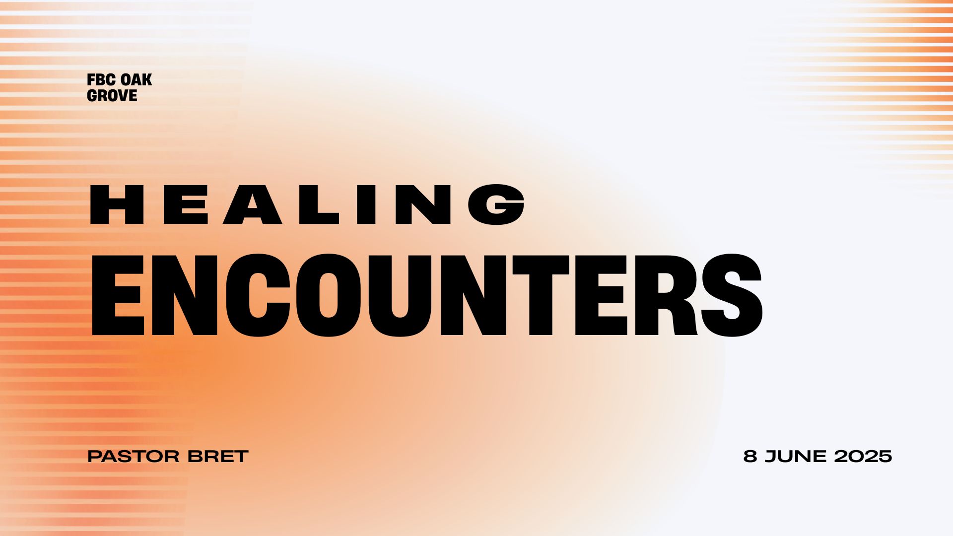 Healing Encounters: When You Really Need God to Show Up