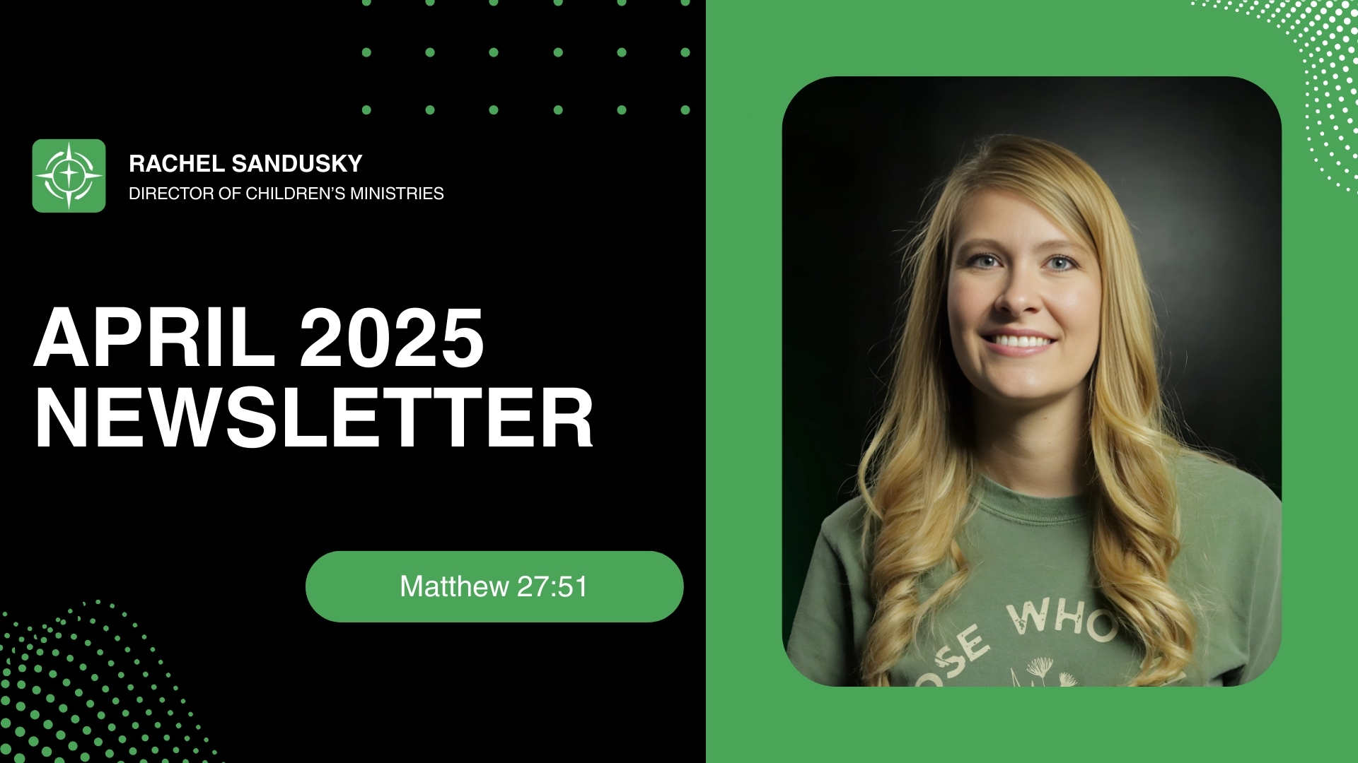 April 2025 Newsletter Article